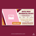 Banquet Lawn PSD Design Template for Hotels and Resorts