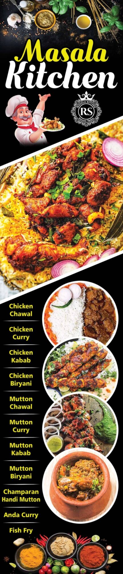 Hotel Restaurant Food Banner Design PSD Download