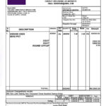 GST BILL EDITABLE PSD FILE